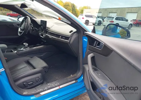 2021 Audi S5 Sportback Prestige Tfsi Quattro Tiptronic from USA, damaged, VIN WAUB4DF5XMA041160